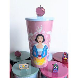 One* AMC Exclusive Collectible Tumbler Cup & Pin Disney Snow White & Evil Queen